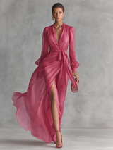 Roisin | Draped Wrap Maxi Dress