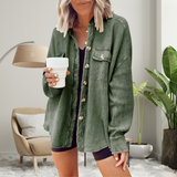 Celeste | Batwing Button-Down Cozy Jacket