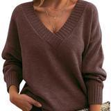 Céline | Lightweight V-Neck Everyday Sweater