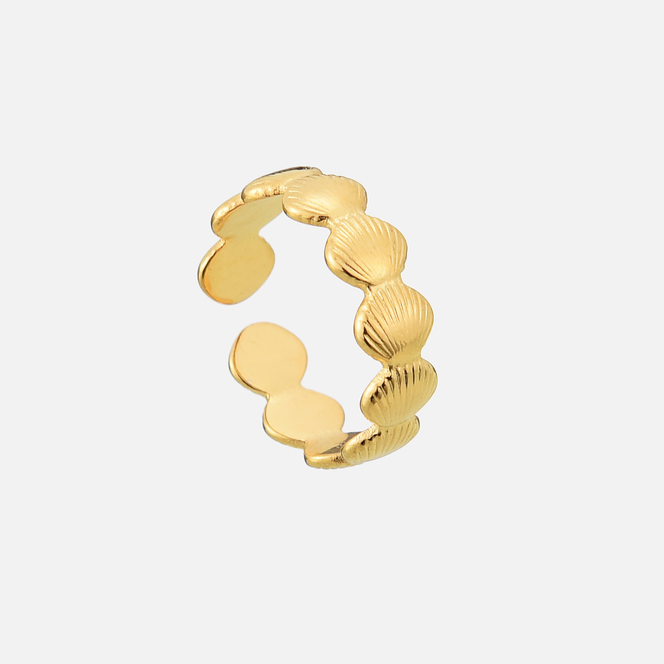 Oaklyn | Sculpted Seashell Ring