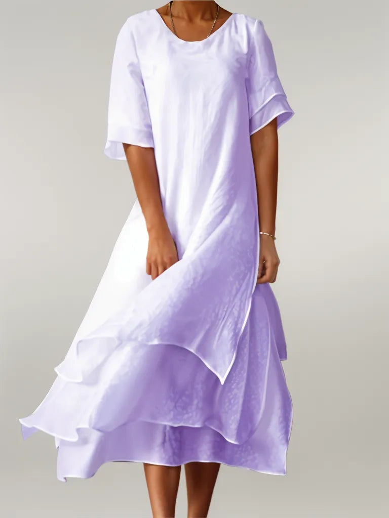 Avalyn | Tiered A-Line Maxi Dress