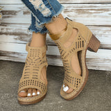Diana | Ergonomic Block Heel Sandals