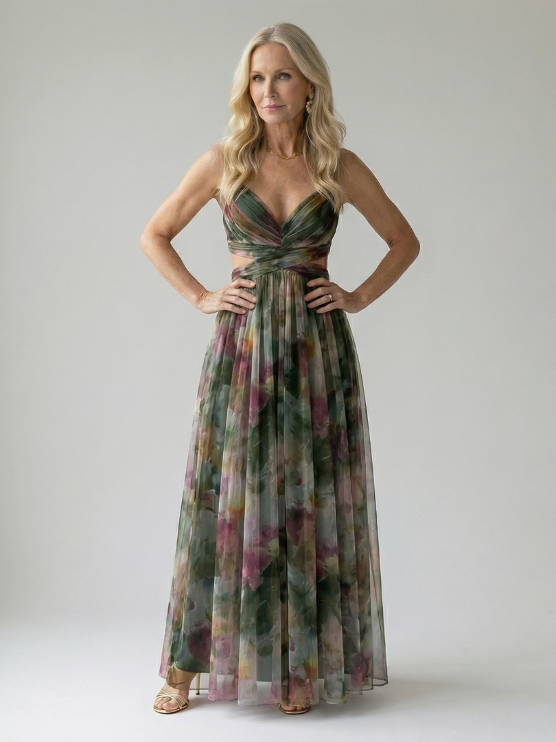 Carrie | Soft Wrap Maxi Dress