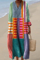 Lisa | Color-Block Walk Dress