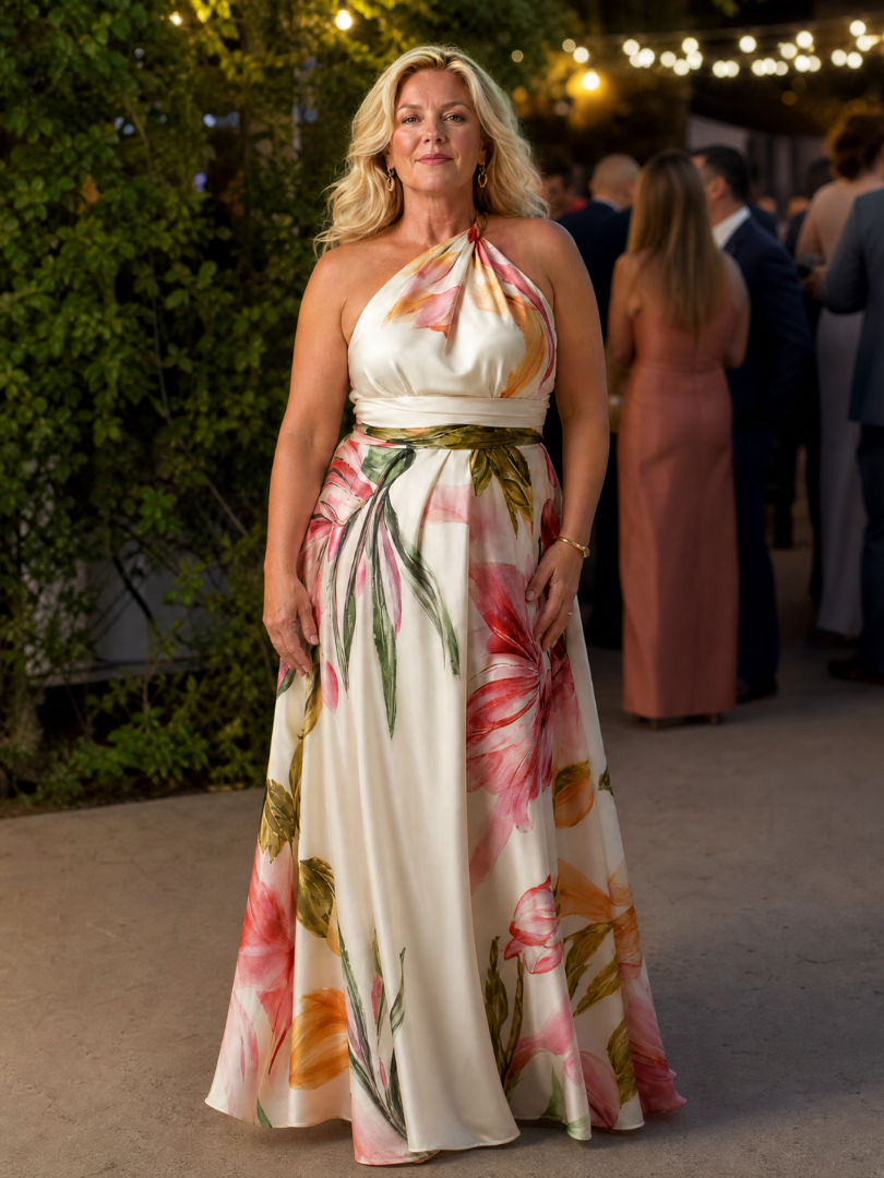 Wynter | Light Floral Maxi Dress