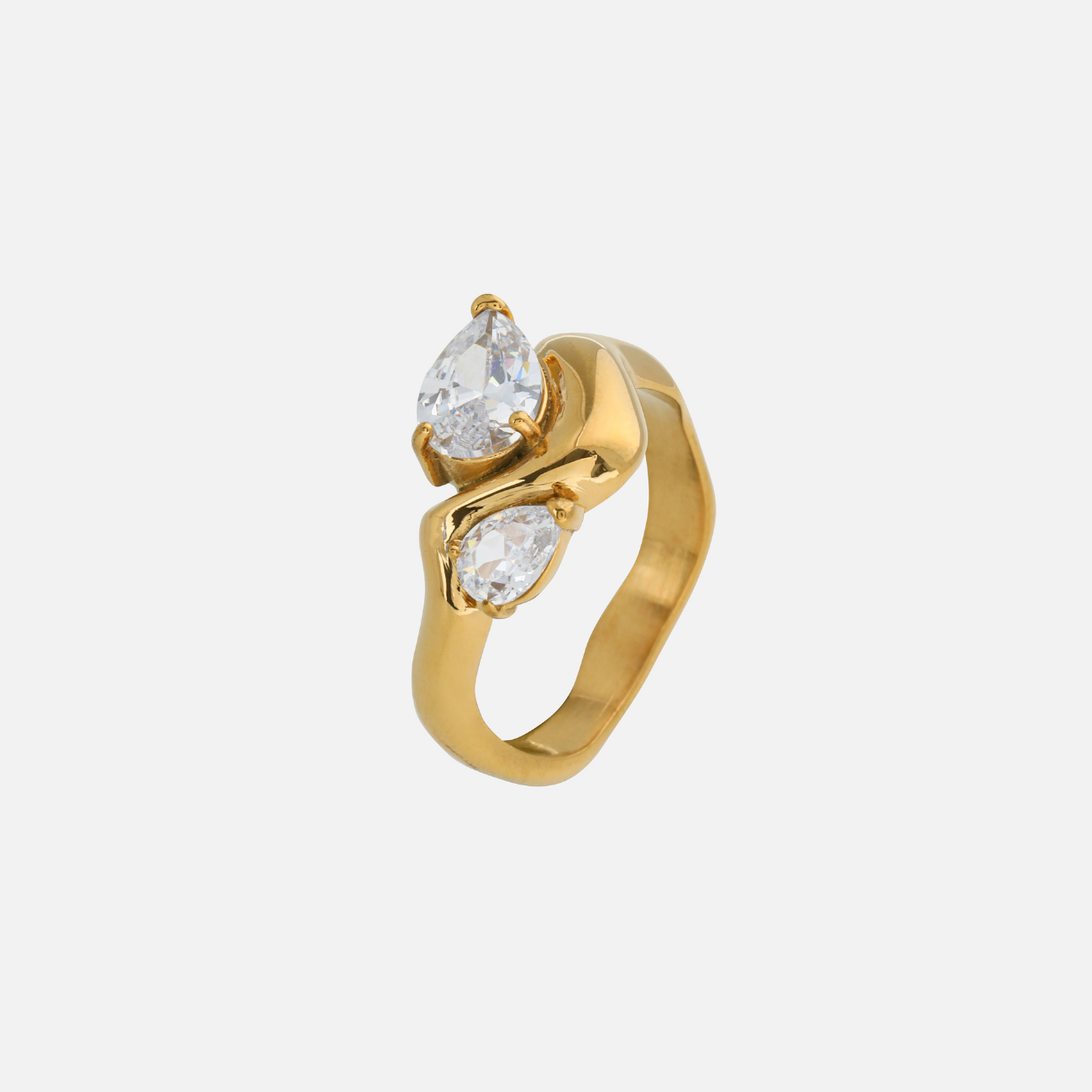 Sayler | Sculptural Crystal Ring
