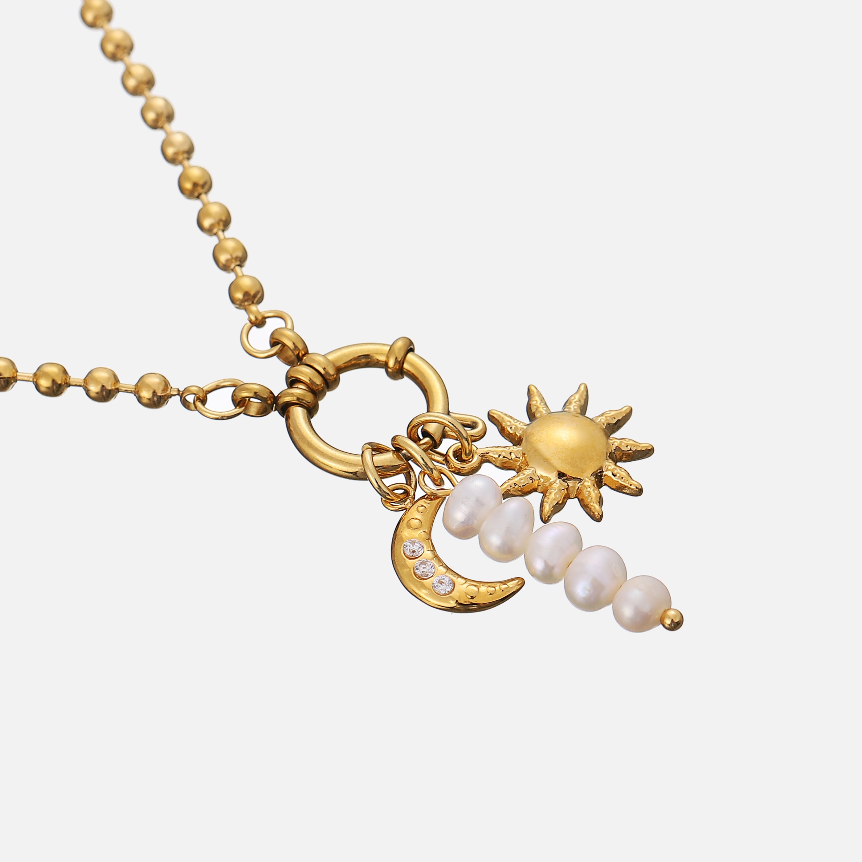 Johanna | Celestial Charm Necklace