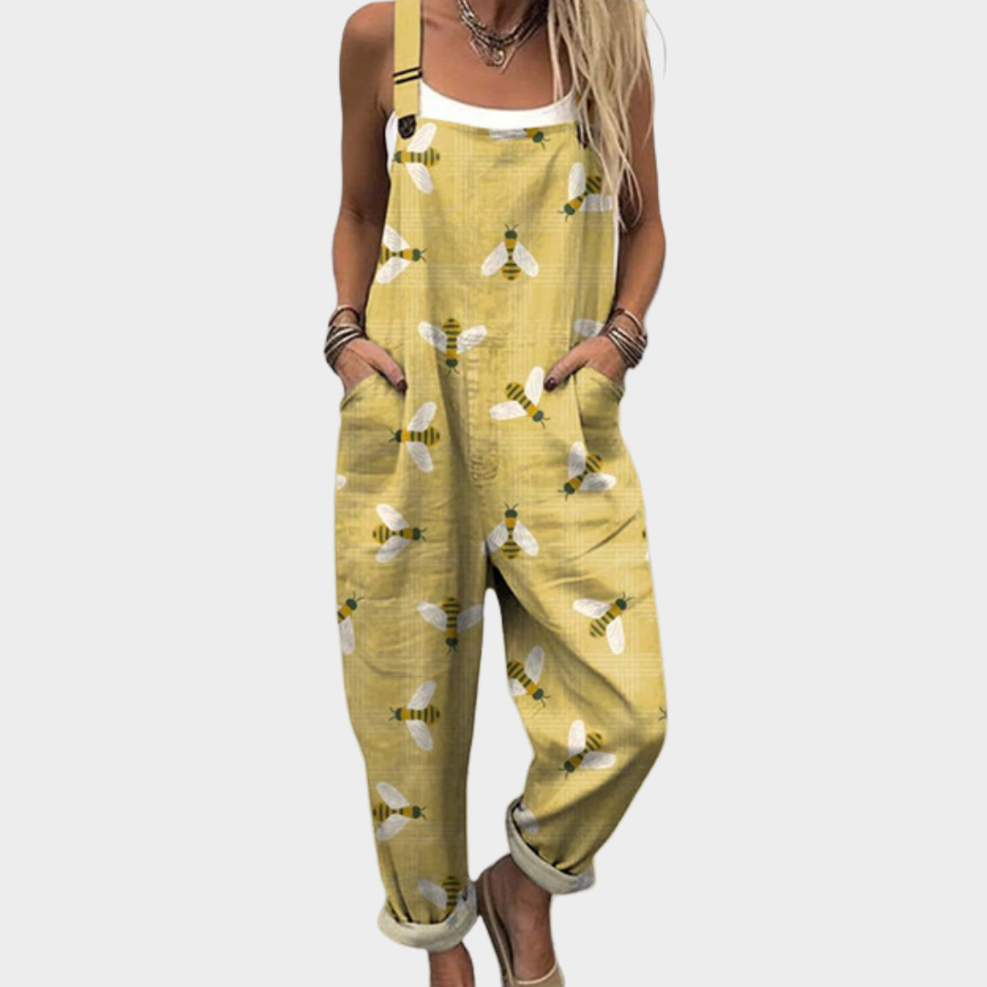 Allene | Printed Comfort Jumpsuit