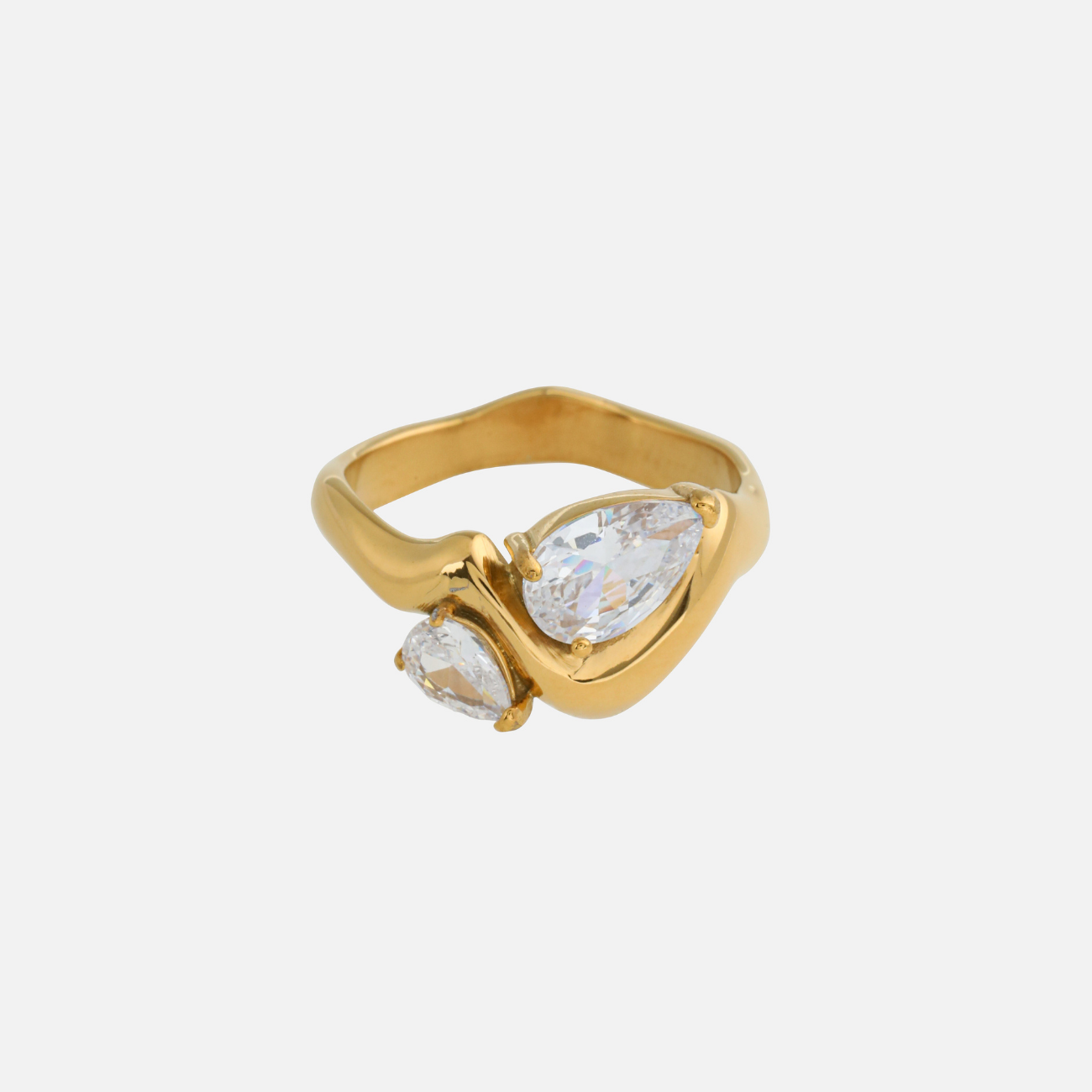 Sayler | Sculptural Crystal Ring