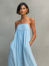Genevra | Maxi Striped Sundress