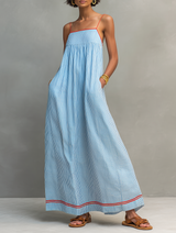 Genevra | Maxi Striped Sundress