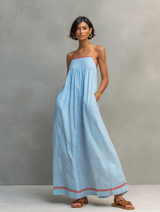 Genevra | Maxi Striped Sundress