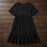 Walda | Loose-Fit Mini Summer Dress