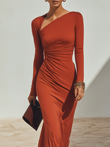 Perdita | Intense Red Maxi Dress