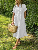 Mae | Striped Shirt Dress, Everyday Elegance