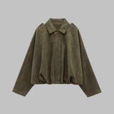 Valentina | Loose Fit Military Field Jacket