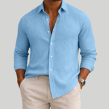 Jasper | Ribbed Summer Button Shirt