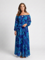 Yardley | Off-Shoulder Floral Maxi Dress