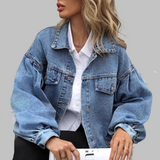 Camille | Long Sleeve Button-Down Jacket