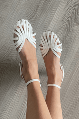 Terri | Golden Jewel Strappy Sandals