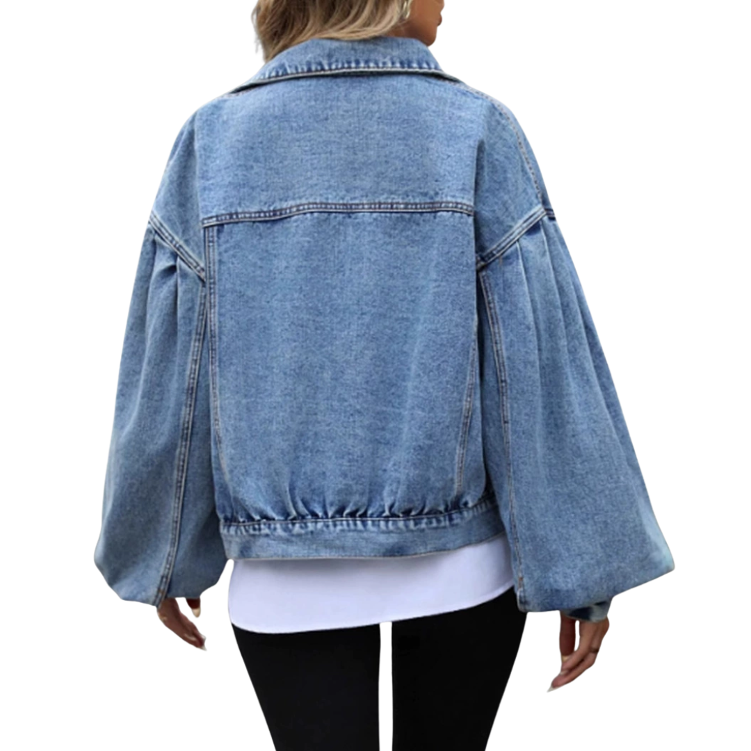 Frankie | Relaxed Cropped Denim Jacket