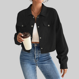 Estrella | Classic Collared Button-Front Jacket