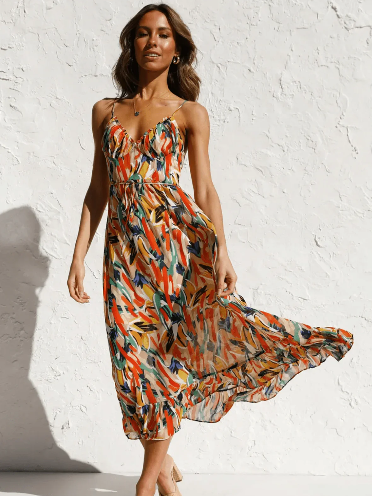 Rosie | Vibrant Midi Dress