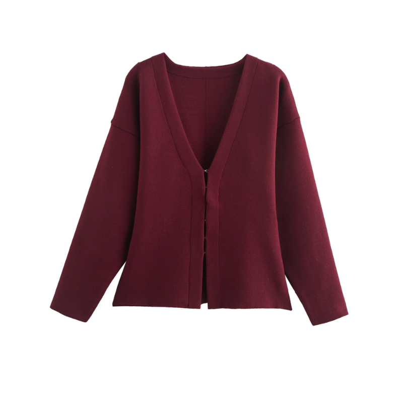 Sienna | Fitted Button-Down Cardigan Sweater