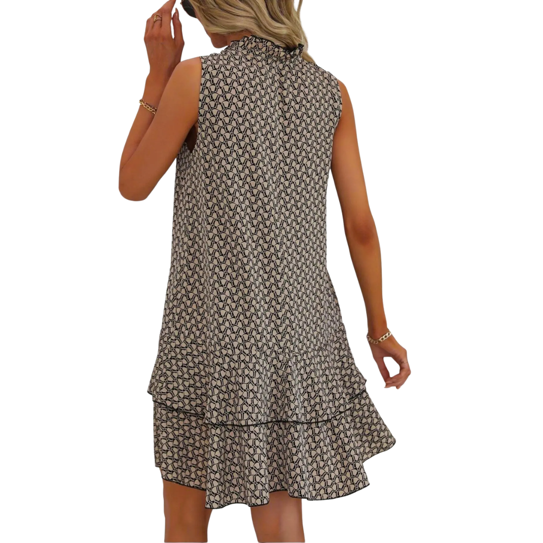 Zara | Bohemian Printed Strappy Midi Dress