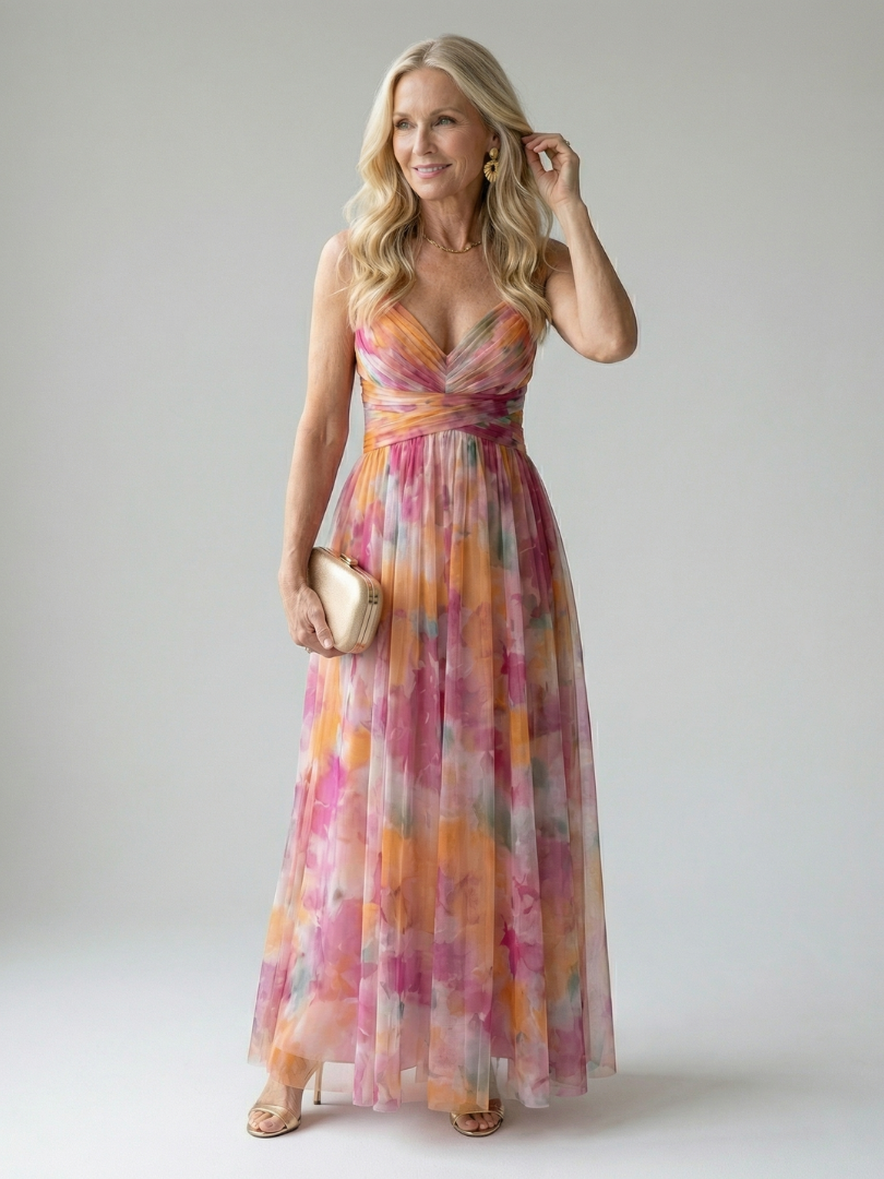 Carrie | Soft Wrap Maxi Dress