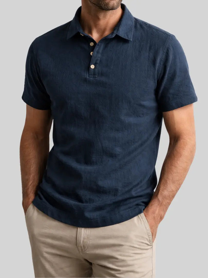 Harvey | Classic Cotton Polo Shirt