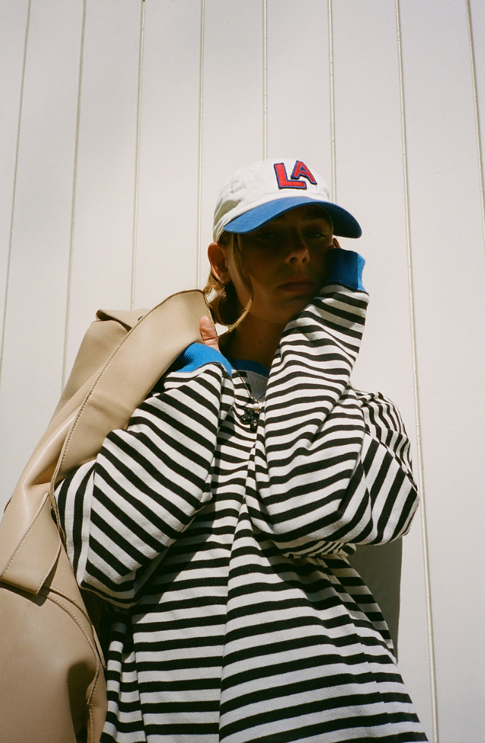 Callie | Striped Oversized Cozy Sweater