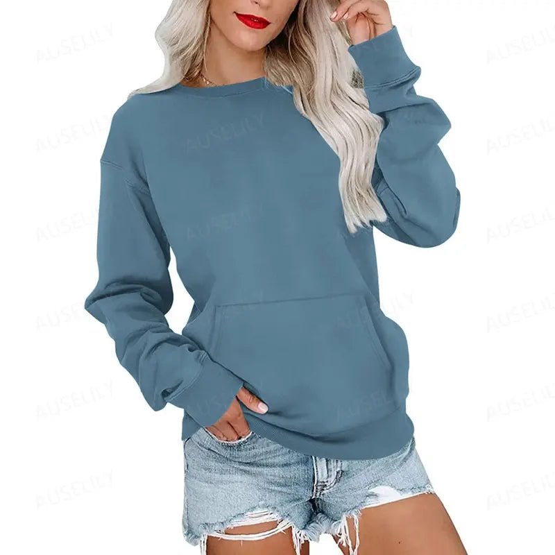Camille | Lightweight Crewneck Sweatshirt