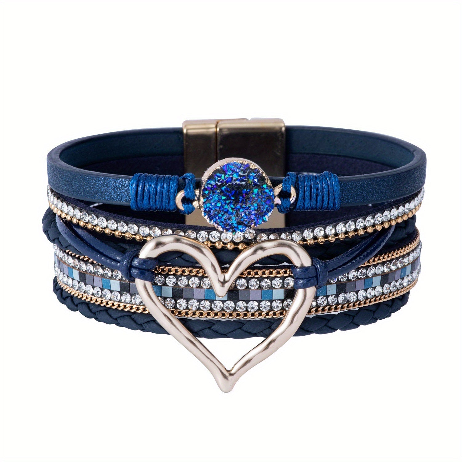 Jennifer | Bohemian Multi-Layer Leather Bracelet