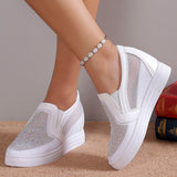 Celeste | Crystal Embellished Sparkle Sneakers