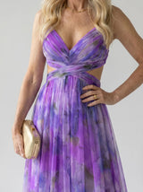 Huxley | Sleeveless Wrap Maxi Dress