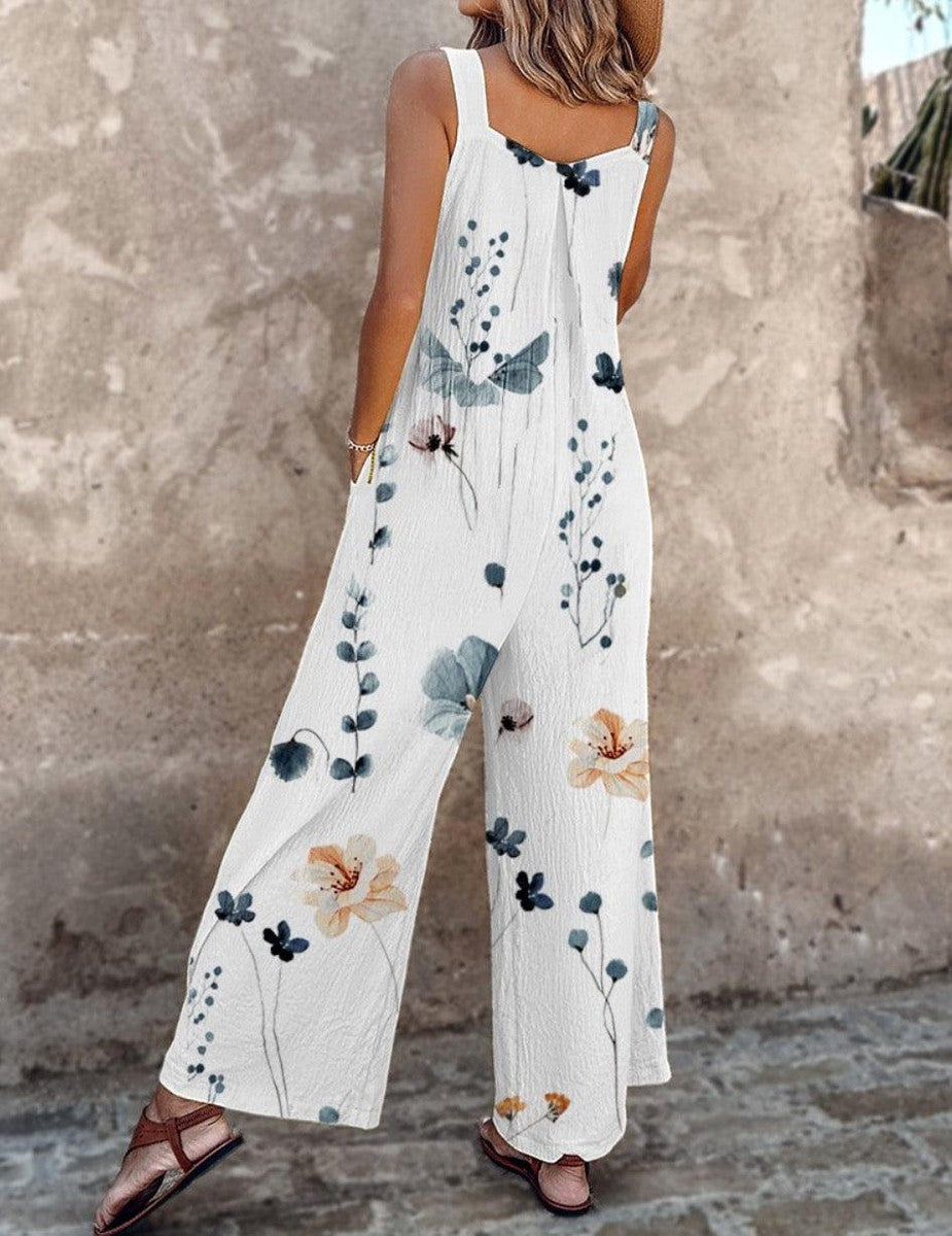 Mallory | Printed Jumpsuit Easy Wear