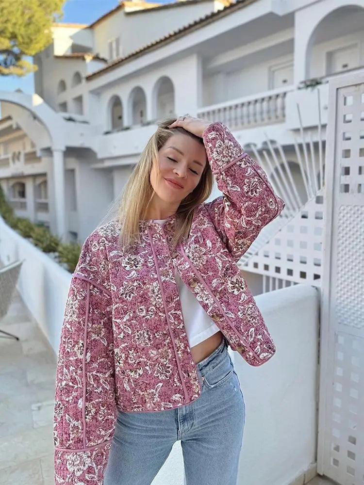 Vivienne | Bold Printed Statement Jacket