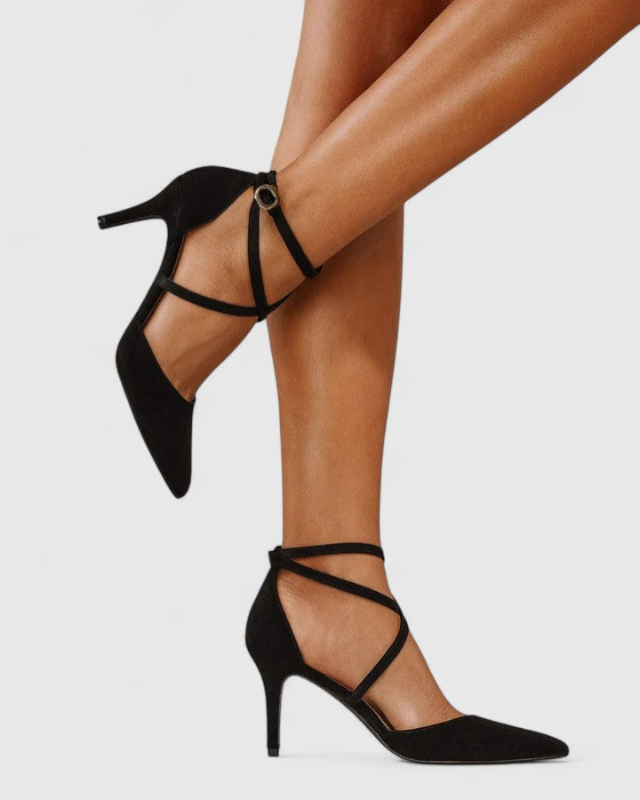 Zenovia | Strappy Stiletto Heels
