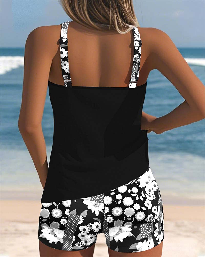 Ayla | Tankini Swim Set with Shorts
