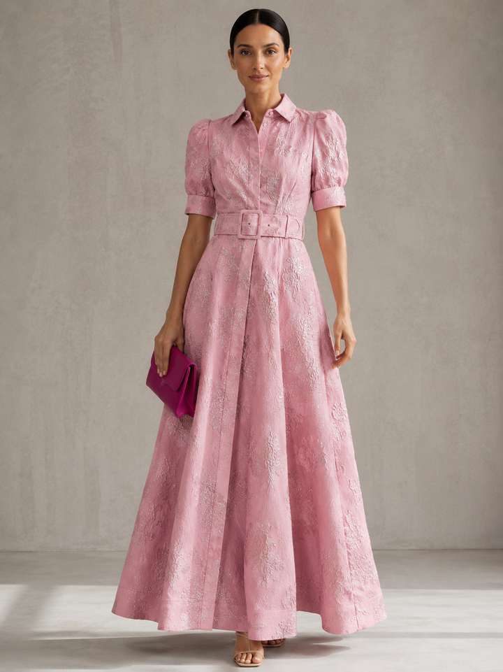 Gillian | Short Dress with Puff Sleeves