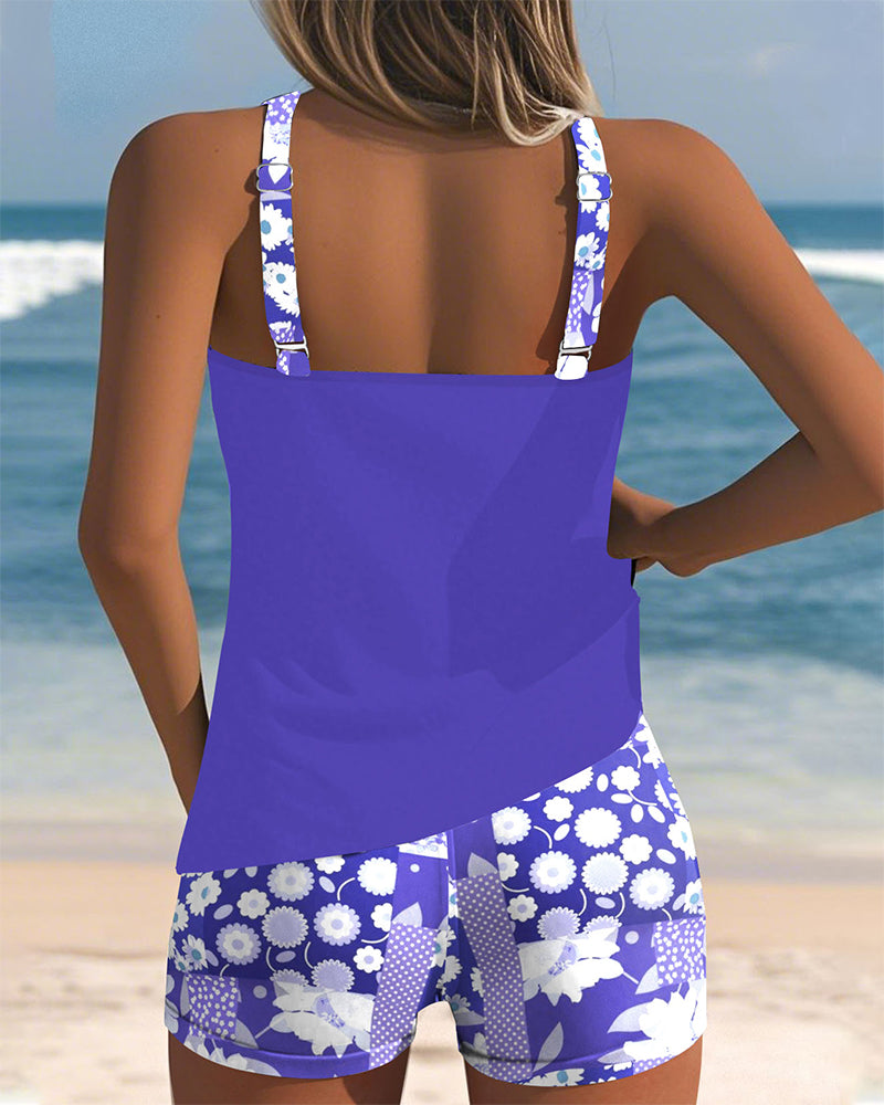 Ayla | Tankini Swim Set with Shorts