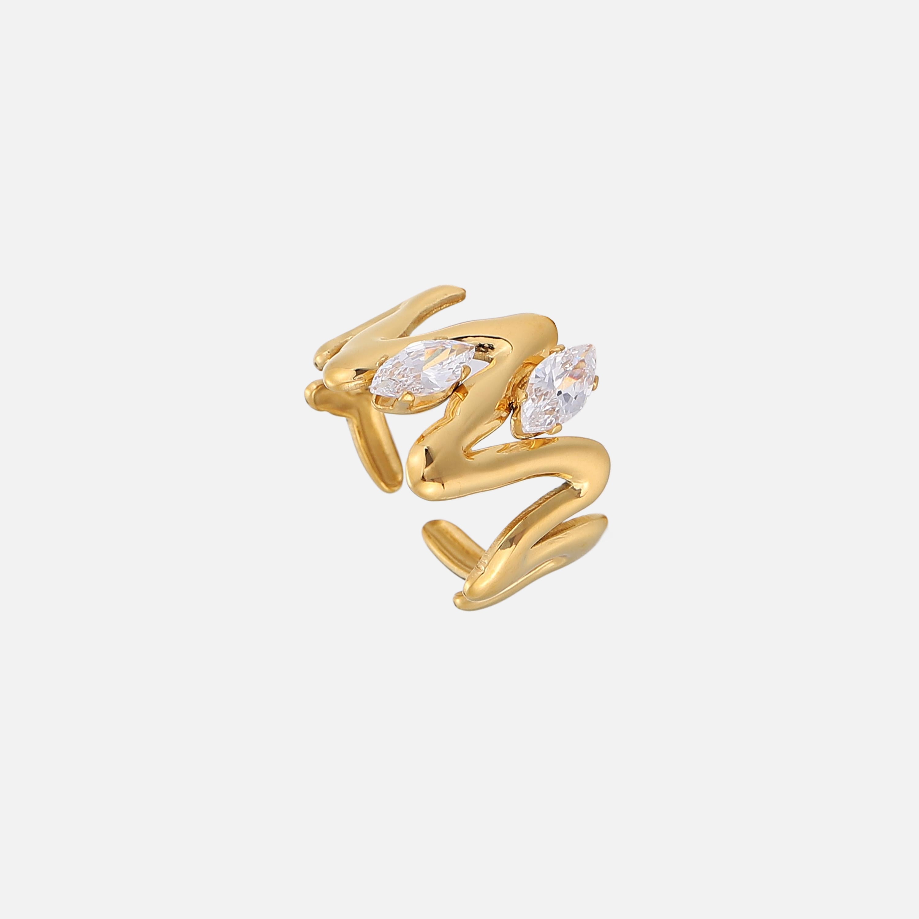 Vergie | Twirl Adjustable Ring