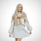 Louisa | Ribbed Knit Two-Piece Fall Set