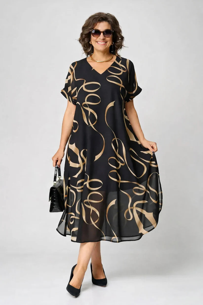 Hayley | Cozy Elegance Midi Dress