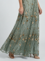 Zandra | Flowing Chiffon Maxi Dress