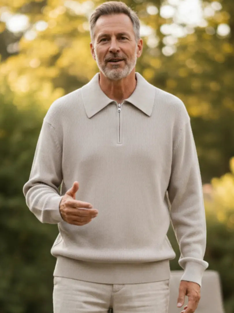 Warren | Half-Zip Knit Sweater