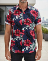 Brooks | Floral Print Shirt
