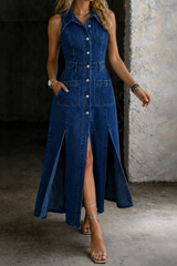 Kayla | Open Front Structured Vest Dress