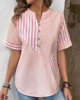 Naima | Soft Striped Blouse